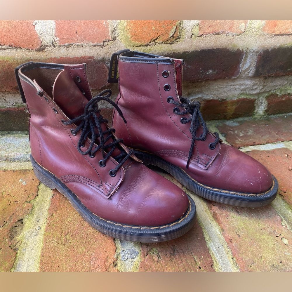 Dr. Martens Jadon Boots US 5 UK 3 Vintage Maroon